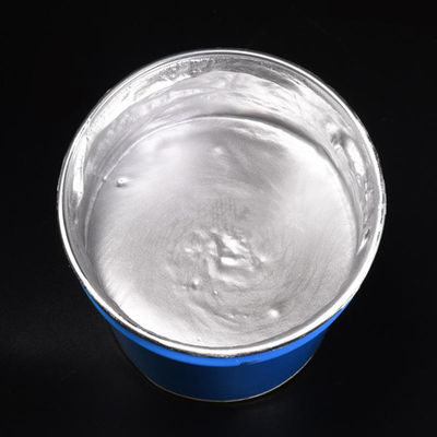 Un buen precio. Buen arreglo de plata efecto electroplacado/efecto Mirro Resina sólida Buen brillo en línea